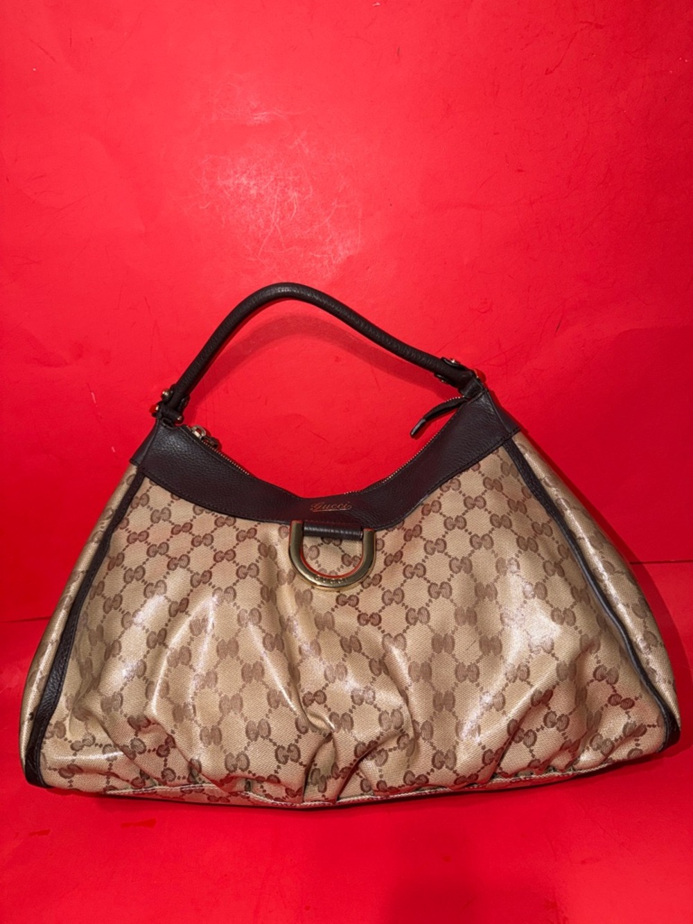 Authentic GUCCI Abbey D-ring Hobo Bag